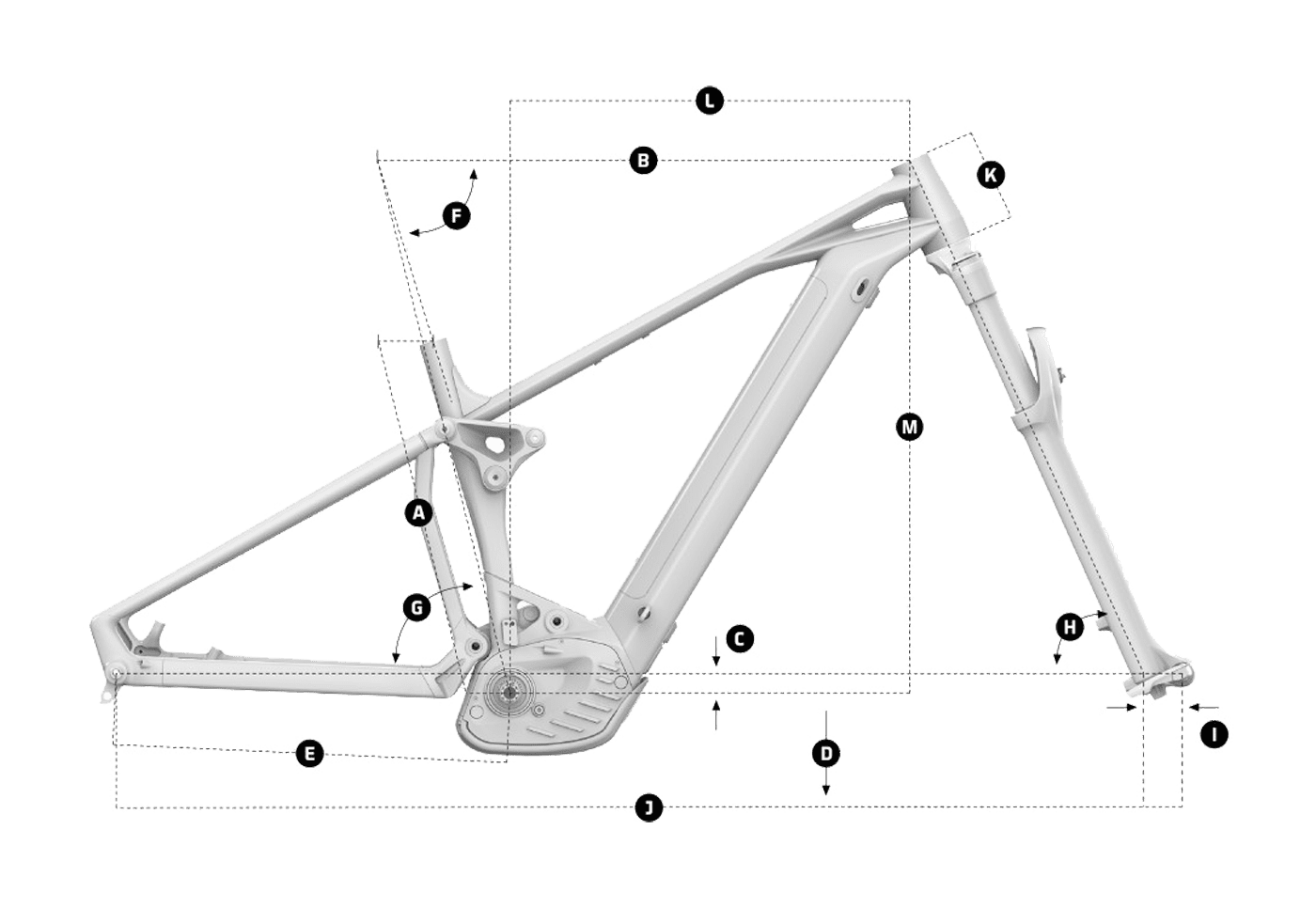Geometrija Mondraker Chaser Geometrija Mondraker Chaser