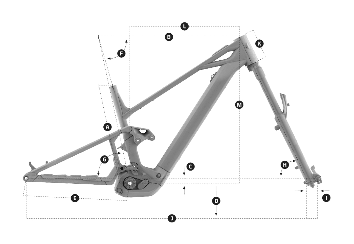 Geometrija Mondraker Crafty Geometrija Mondraker Crafty